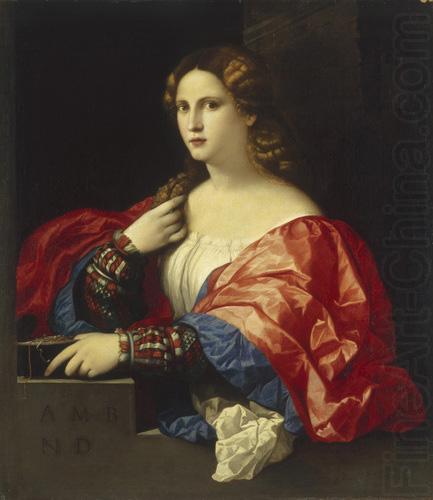 Palma il Vecchio Portrait of a Woman china oil painting image